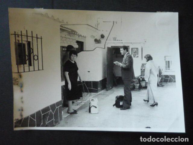 Fotograf&iacute;a antigua: PUERTO REAL CADIZ APARICION DE LA VIRGEN DE LOURDES ANTIGUA FOTOGRAFIA ORIGINAL 18 X 12 CM