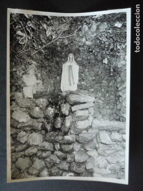 Fotograf&iacute;a antigua: PUERTO REAL CADIZ APARICION DE LA VIRGEN DE LOURDES ANTIGUA FOTOGRAFIA ORIGINAL 18 X 12 CM