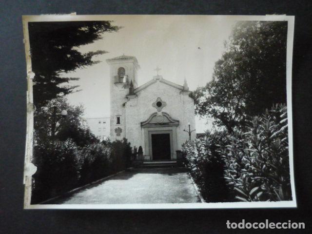Fotograf&iacute;a antigua: PUERTO REAL CADIZ APARICION DE LA VIRGEN DE LOURDES ANTIGUA FOTOGRAFIA ORIGINAL 18 X 12 CM