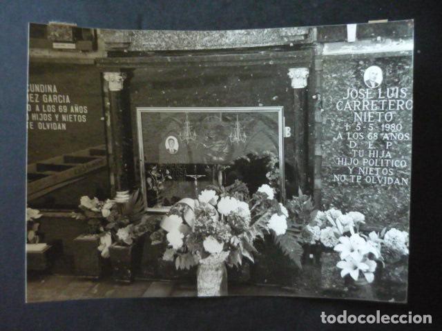 Fotografia antiga: TORRENTE VALENCIA APARICION DE JESUCRISTO EN EL CEMENTERIO ANTIGUA FOTOGRAFIA ORIGINAL 18 X 12 CM