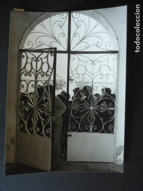 Alte Fotografie: TORRENTE VALENCIA APARICION DE JESUCRISTO EN EL CEMENTERIO ANTIGUA FOTOGRAFIA ORIGINAL 18 X 12 CM