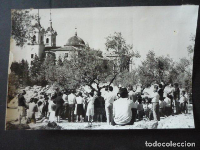 Fotograf&iacute;a antigua: MURCIA LA FUENSANTA APARICION DE LA VIRGEN ANTIGUA FOTOGRAFIA ORIGINAL 18 X 12 CM
