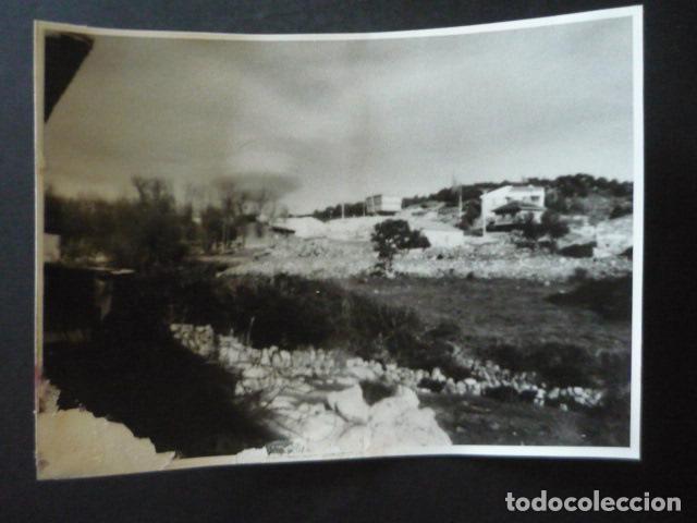 Fotografia antiga: EL ESCORIAL MADRID APARICION DE LA VIRGEN ANTIGUA FOTOGRAFIA ORIGINAL 18 X 22 CM