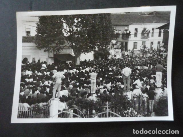 Fotograf&iacute;a antigua: EL REPILADO HUELVA APARICION DE LA VIRGEN ANTIGUA FOTOGRAFIA ORIGINAL 18 X 12 CM
