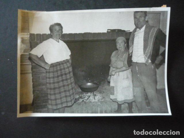 Alte Fotografie: MOTA DEL CUERVO CUENCA ERMITA DE MANJAVACAS SANTEROS ANTIGUA FOTOGRAFIA ORIGINAL 12 X 18 CM