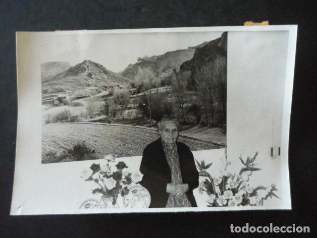 Fotograf&iacute;a antigua: BRIVIESCA BURGOS SANTUARIO DE SANTA CASILDA SANTERA ANTIGUA FOTOGRAFIA ORIGINAL 12 X 18 CM