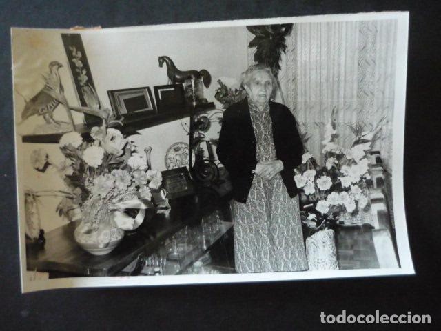 Fotografia antiga: BRIVIESCA BURGOS SANTUARIO DE SANTA CASILDA SANTERA ANTIGUA FOTOGRAFIA ORIGINAL 12 X 18 CM