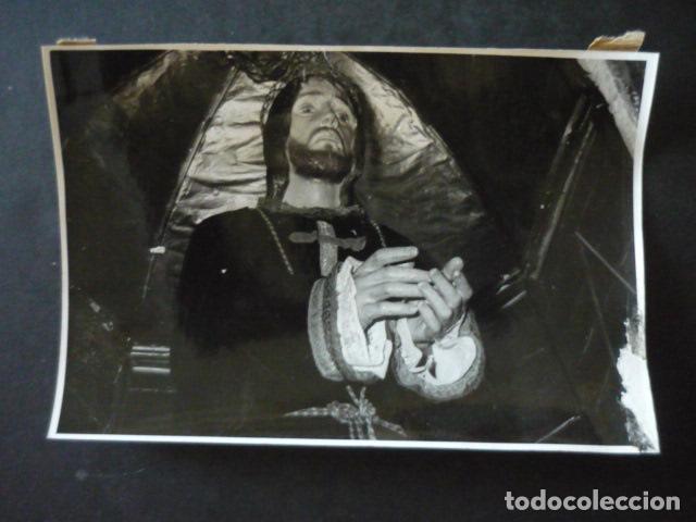 Alte Fotografie: PUEBLA DE DON FADRIQUE GRANADA JESUS NAZARENO QUE MOVI&Oacute; DEDOS ANTIGUA FOTOGRAFIA ORIGINAL 12 X 18 CM