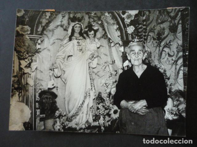 Antique Photography: GRANADA CERRO DE LA SANTA MERCED APARICIONES DE LA VIRGEN ANTIGUA FOTOGRAFIA ORIGINAL 13 X 18 CM