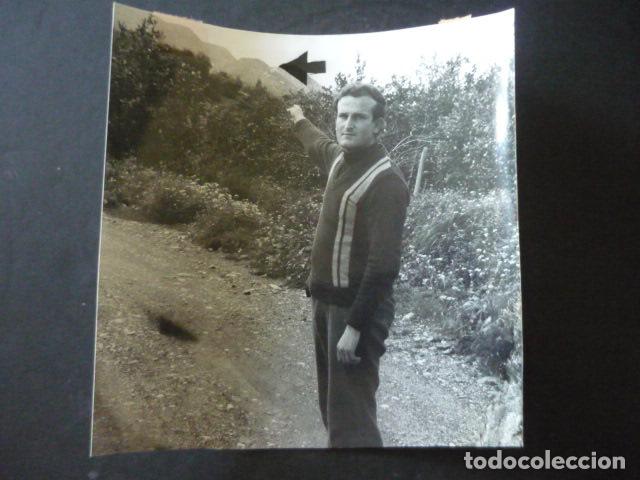 Fotograf&iacute;a antigua: CARTAMA MALAGA APARICION DE LA VIRGEN ANTIGUA FOTOGRAFIA ORIGINAL 16 X 16 CM