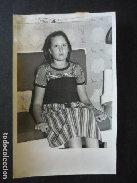 Alte Fotografie: ISLA CRISTINA HUELVA APARICION DE LA VIRGEN ANTIGUA FOTOGRAFIA ORIGINAL 13 X 18 CM