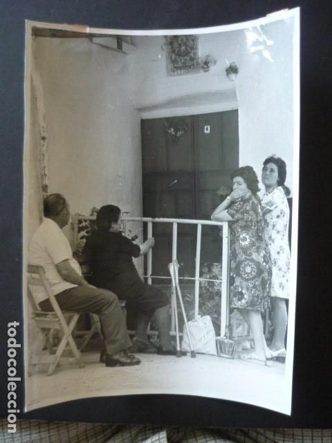 Alte Fotografie: LOS CHOPOS JAEN APARICIONES ANTIGUA FOTOGRAFIA ORIGINAL 24 X 18 CM
