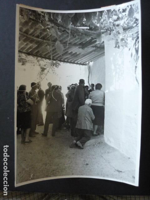 Alte Fotografie: LOS CHOPOS JAEN APARICIONES ANTIGUA FOTOGRAFIA ORIGINAL 24 X 18 CM