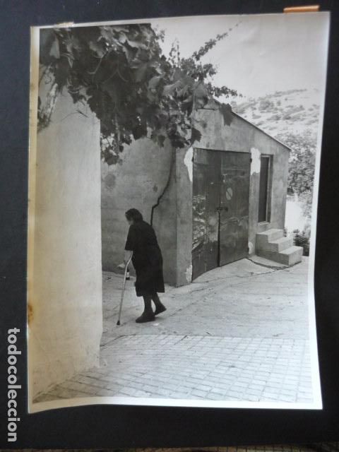 Alte Fotografie: LOS CHOPOS JAEN APARICIONES ANTIGUA FOTOGRAFIA ORIGINAL 24 X 18 CM