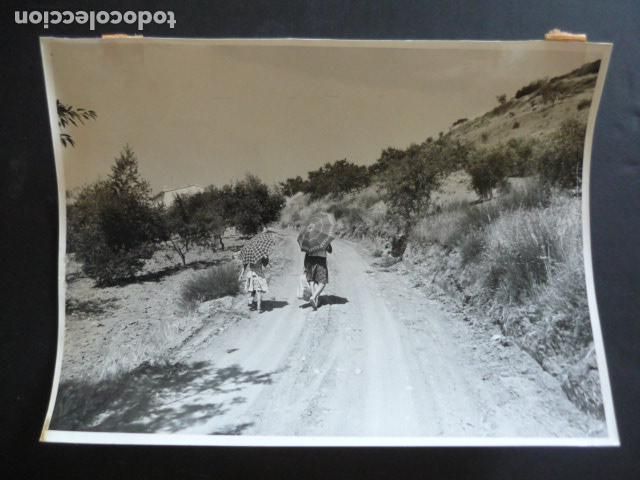 Alte Fotografie: LOS CHOPOS JAEN APARICIONES ANTIGUA FOTOGRAFIA ORIGINAL 24 X 18 CM