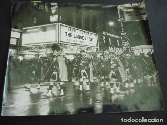 Photographie ancienne: NUEVA YORK BANDA MUSICAL KILTY ANTIGUA FOTOGRAFIA 24 X 18 CM