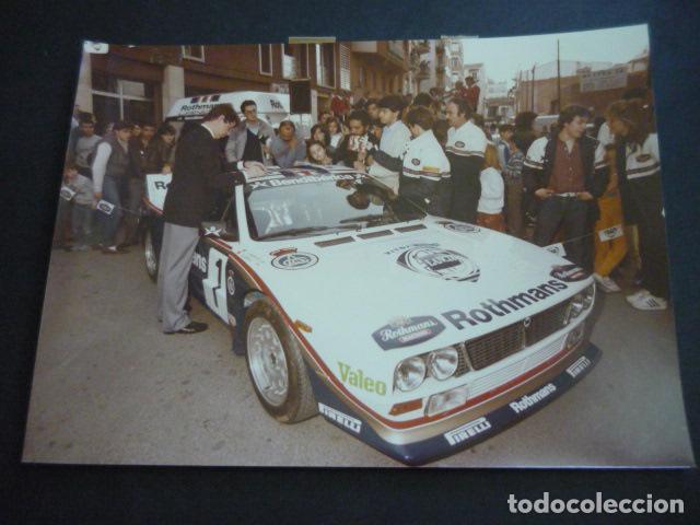 Alte Fotografie: SALVADOR SERVIA CORREDOR AUTOMOVILISMO ANTIGUA FOTOGRAFIA 24 X 18 CM