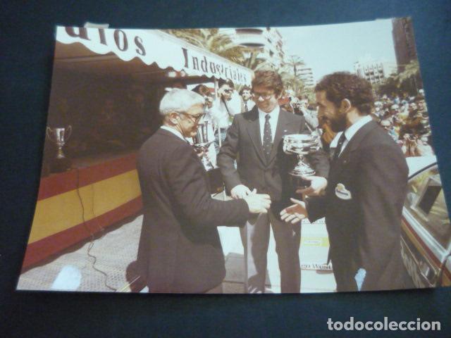 Fotograf&iacute;a antigua: SALVADOR SERVIA CORREDOR AUTOMOVILISMO ANTIGUA FOTOGRAFIA 24 X 18 CM