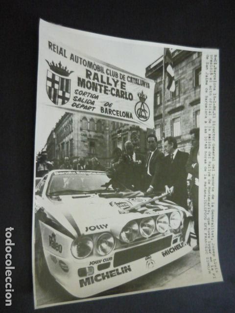 Fotograf&iacute;a antigua: SALVADOR SERVIA CORREDOR AUTOMOVILISMO ANTIGUA FOTOGRAFIA 24 X 18 CM