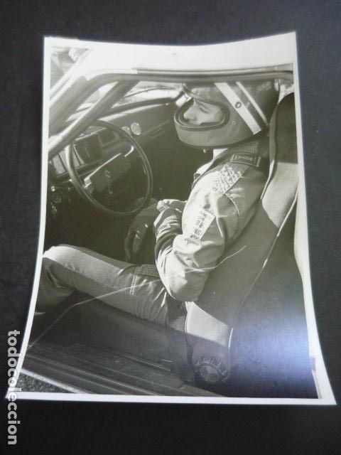 Fotograf&iacute;a antigua: RAFAEL OCHOA CORREDOR AUTOMOVILISMO ANTIGUA FOTOGRAFIA 13 X 18 CM