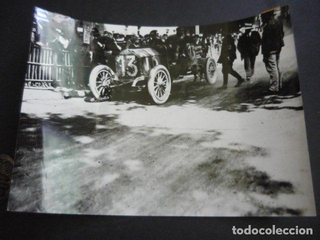 Fotograf&iacute;a antigua: VICTOR HEMERY CORREDOR AUTOMOVILISMO ANTIGUA FOTOGRAFIA 24 X 18 CM