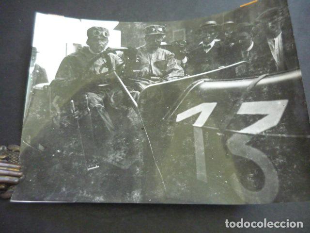 Fotograf&iacute;a antigua: VICTOR HEMERY CORREDOR AUTOMOVILISMO ANTIGUA FOTOGRAFIA 24 X 18 CM