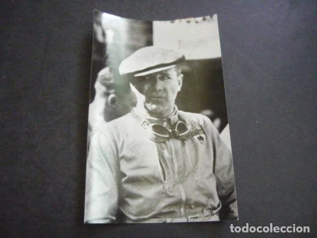 Fotograf&iacute;a antigua: LORD EARL HOWE CORREDOR AUTOMOVILISMO ANTIGUA FOTOGRAFIA 10 X 15 CM