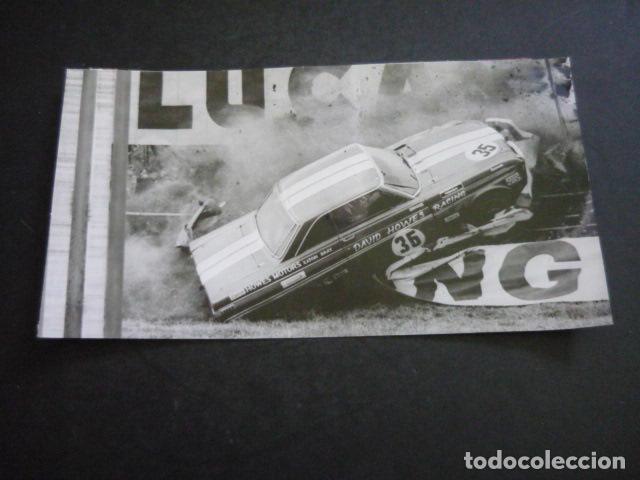 Fotograf&iacute;a antigua: SILVERSTONE CIRCUITO AUTOMOVILISMO ACCIDENTE FORMULA 1 1969 ANTIGUA FOTOGRAFIA 11 X 20 CM