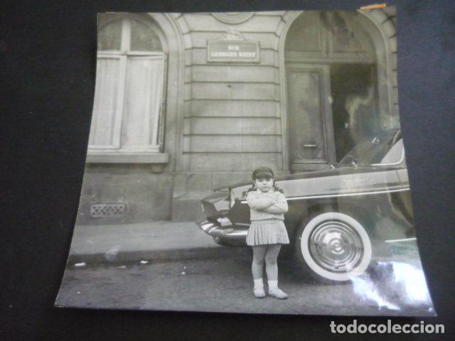 Photographie ancienne: PARIS MUJER TAXISTA ANTIGUA FOTOGRAFIA ORIGINAL 21 X 21 CM