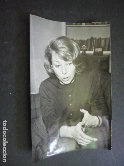 Photographie ancienne: MUJER CONDUCTORA ANTIGUA FOTOGRAFIA ORIGINAL 12 X 18 CM