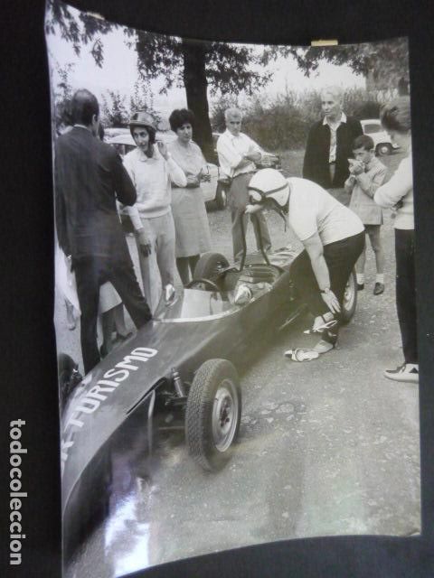 Fotograf&iacute;a antigua: ENZA GUERICO ASOCIACION FEMINISTA PILOTOS DE CARRERAS ITALIA ANTIGUA FOTOGRAFIA ORIGINAL 24 X 18 CM