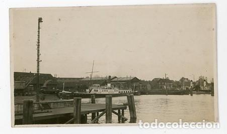 Fotograf&iacute;a antigua: PUERTO DE FRIEDRISHSHAFEN. PUEBLO NATAL DE ZEPPELIN