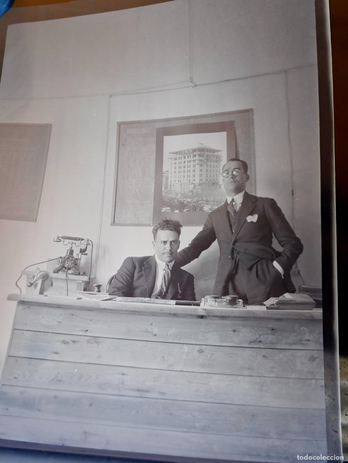 Fotograf&iacute;a antigua: LA CORU&Ntilde;A LUGO BETANZOS CONJUNTO 40 NEGATIVOS ARQUITECTO ANTONIO TENREIRO DISCIPULO ANTONIO PALACIOS