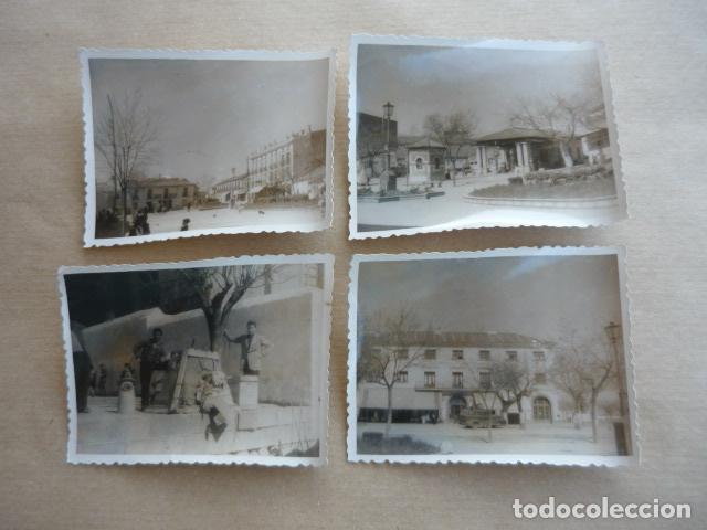 Fotograf&iacute;a antigua: TALAVERA DE LA REINA TOLEDO 4 FOTOGRAF&Iacute;AS ANTIGUAS 6 X 9 CM