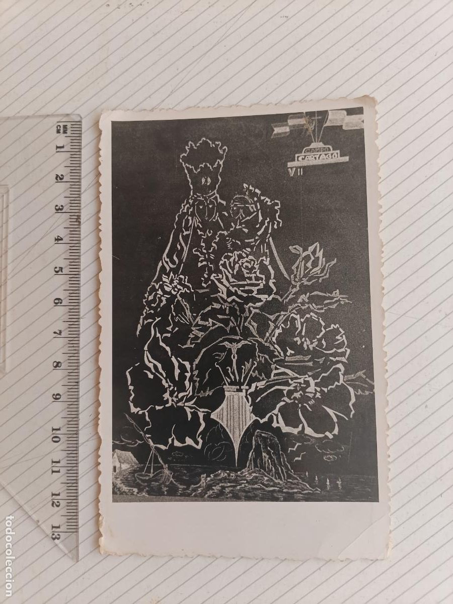 Fotograf&iacute;a antigua: Virgen de Valencia. Foto 1961 ALPA foto-reportajes, Valencia, Campo Cartago VII