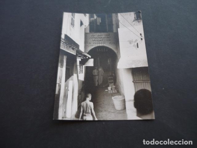 Fotograf&iacute;a antigua: T&Aacute;NGER MARRUECOS ANTIGUA FOTOGRAF&Iacute;A 7 X 10, 5 CM