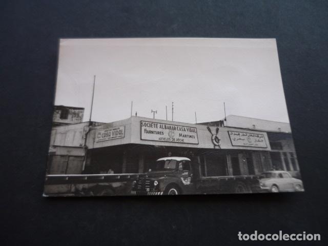 Fotograf&iacute;a antigua: T&Aacute;NGER MARRUECOS ANTIGUA FOTOGRAF&Iacute;A 7 X 10, 5 CM