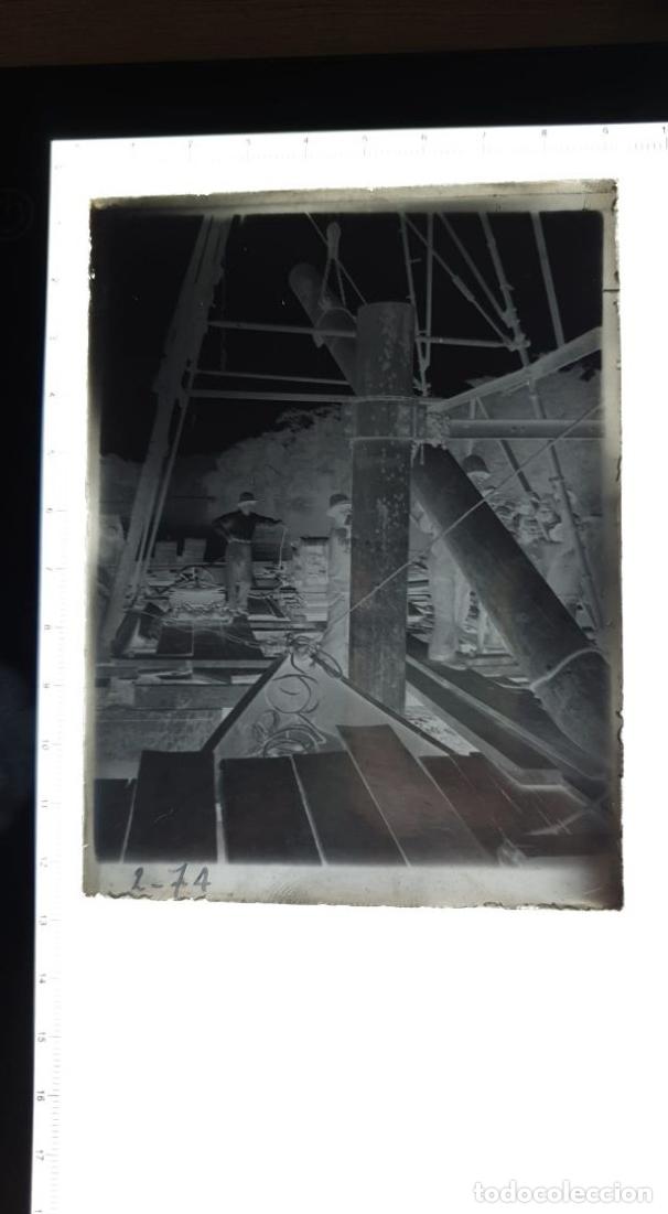 Fotograf&iacute;a antigua: CONGO BELGA BELGE. FOTOGRAFIA GELATINOBROMURO. VIDRIO. VIA DE TREN. CHEMIN DE FER RAILWAY. CONSTRUCC
