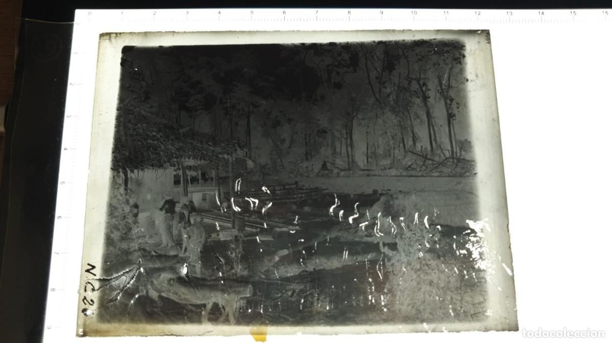 Fotograf&iacute;a antigua: CONGO BELGA BELGE. FOTOGRAFIA GELATINOBROMURO. VIDRIO. DA&Ntilde;ADA. ETAT. DAMAGE.