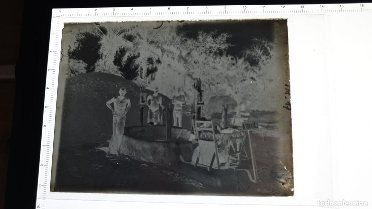 Fotograf&iacute;a antigua: CONGO BELGA BELGE. FOTOGRAFIA GELATINOBROMURO. VIDRIO. 1920 1930. DESNUDO, NAKED. NU.
