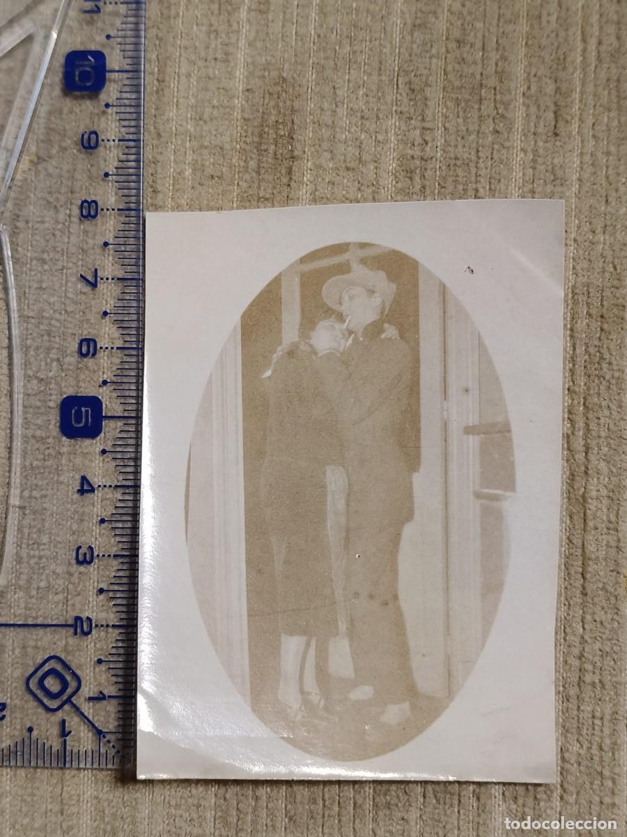 Fotograf&iacute;a antigua: Foto Francia, a&ntilde;os 20. Gelatinobromuro. Pareja bailando. 8x6cm