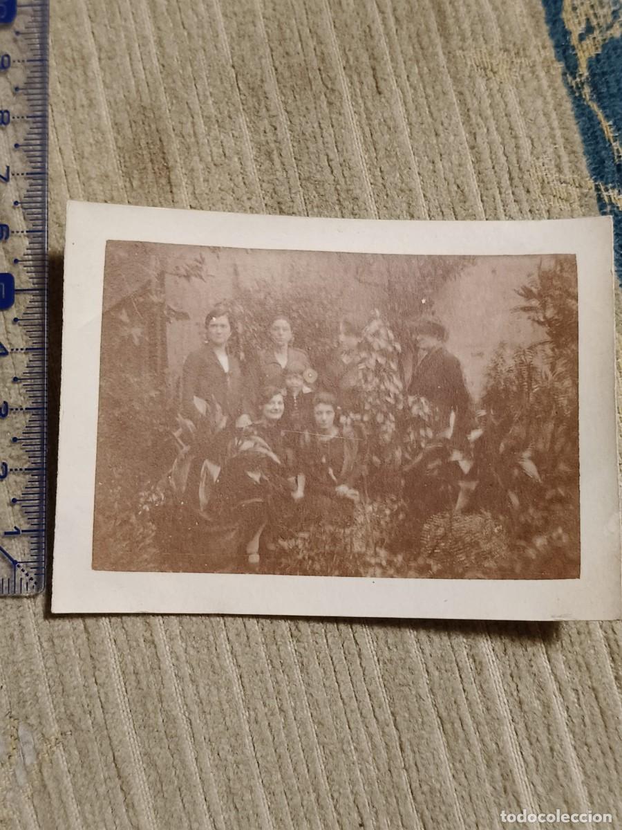Fotograf&iacute;a antigua: Foto Toulouse?, a&ntilde;os 20. Gelatinobromuro. Foto grupo famila de estudio 1. 8x6cm. France.