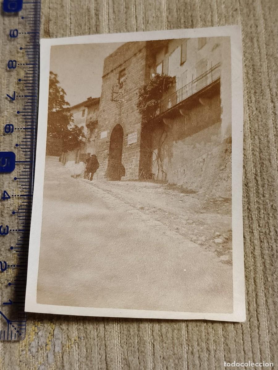 Photographie ancienne: Foto Toulouse, a&ntilde;os 20. Gelatinobromuro. Calle y casa antigua. 8x6cm. France.