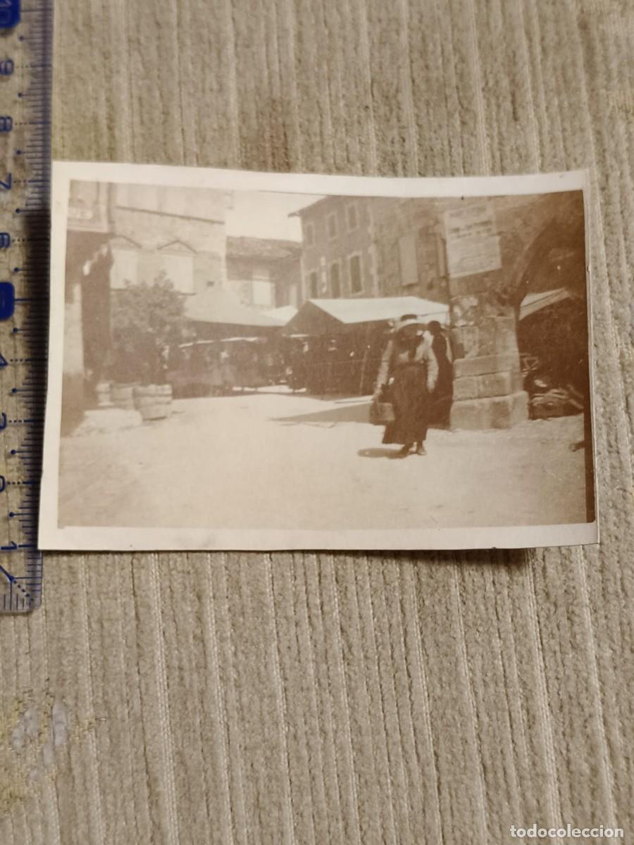 Fotograf&iacute;a antigua: Foto a&ntilde;os 20. Mercados en la plaza. Toulouse. Gelatinobromuro