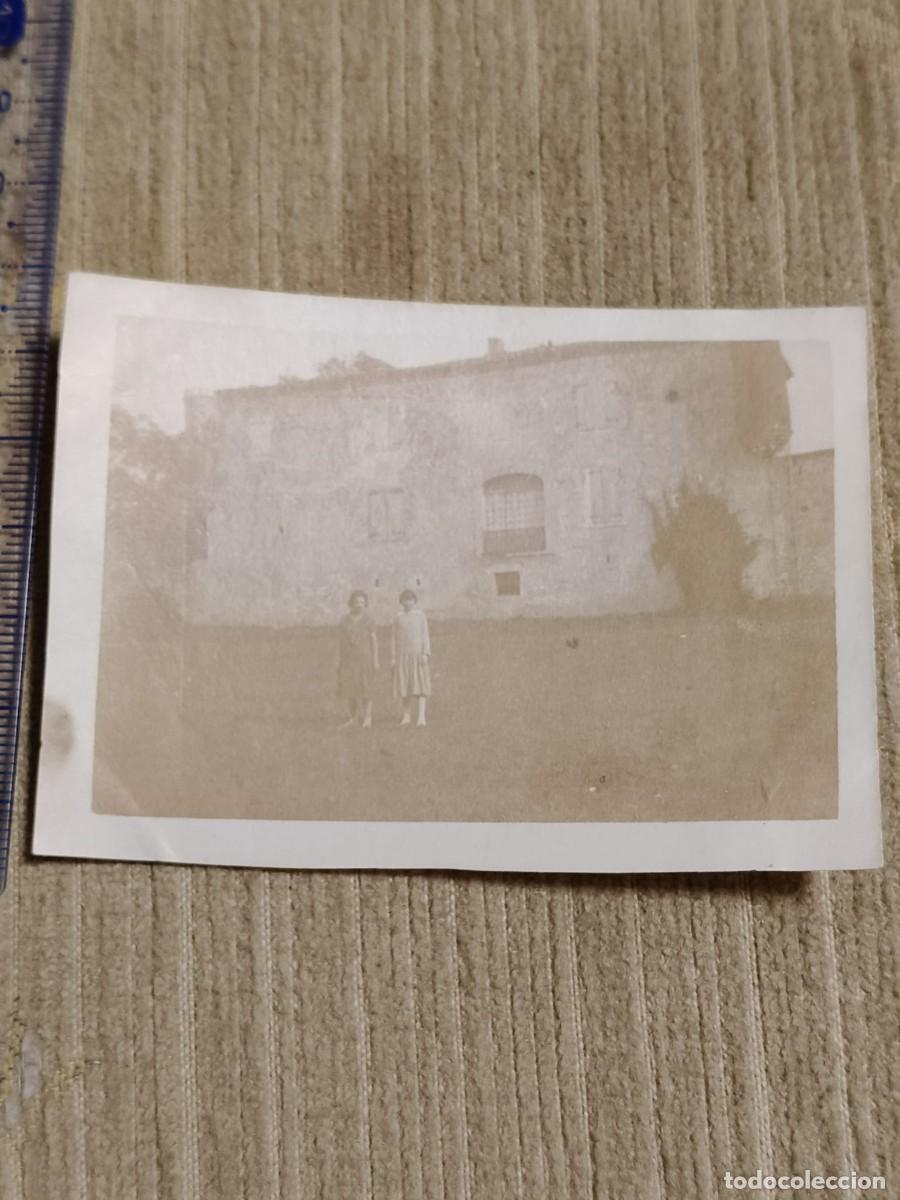 Fotograf&iacute;a antigua: Foto a&ntilde;os 20. Mujeres posando casa de campo. Toulouse. Gelatinobromuro