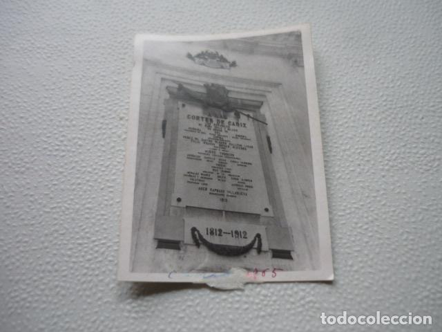 Fotografia antica: C&Aacute;DIZ ANTIGUA FOTOGRAF&Iacute;A 7,5 X 11 CM