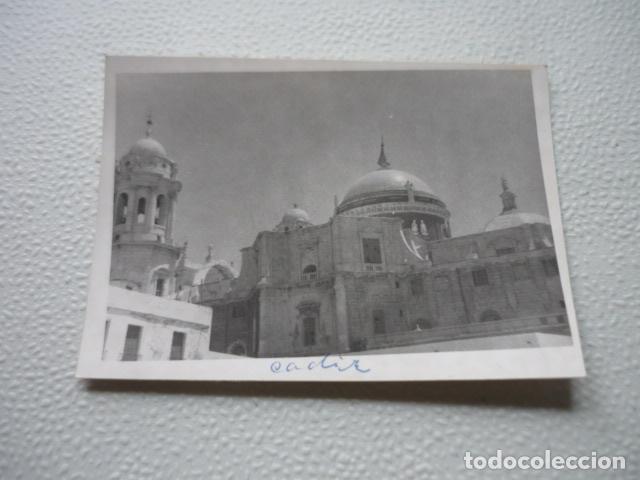 Fotografia antica: C&Aacute;DIZ ANTIGUA FOTOGRAF&Iacute;A 7,5 X 10,5 CM