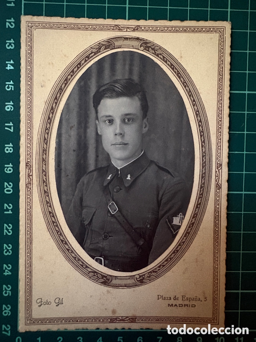 Fotograf&iacute;a antigua: F001-Foto militar de &eacute;poca - 1934, Segunda Rep&uacute;blica - Foto Gil, Madrid