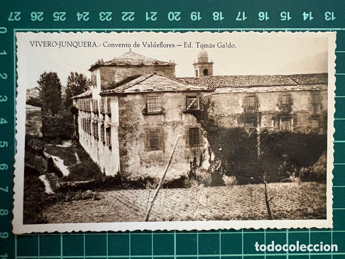 Fotograf&iacute;a antigua: F010-Foto antigua de &eacute;poca - Vivero-Junquera, Convento de Valdeflores - Ed. Tom&aacute;s Galdo