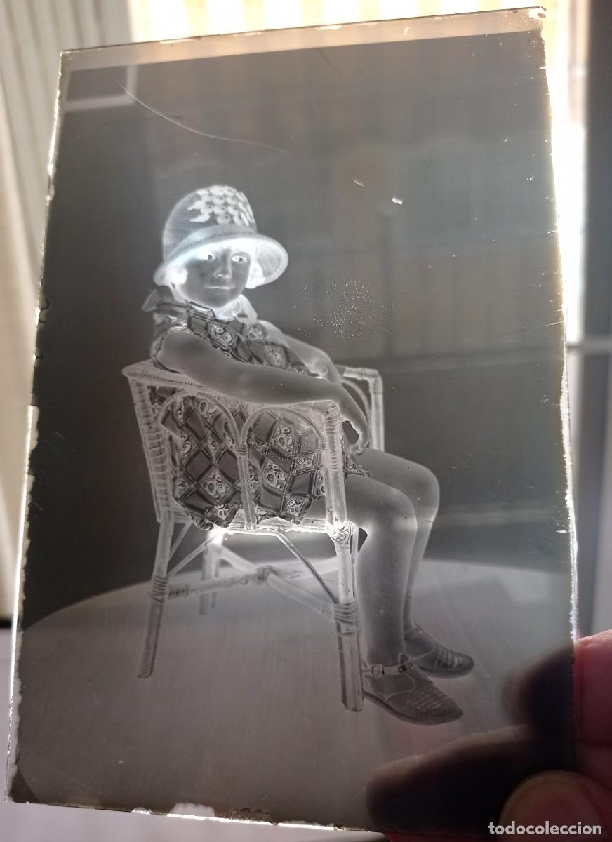 Fotograf&iacute;a antigua: NEGATIVO FOTOGR&Aacute;FICO DE CRISTAL GELATINA BROMURO DE PLATA FINALES XIX